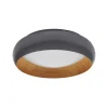 OSRAM LED-loftlampe ORBIS LIVIA, Ø 30 cm, grå, metal, dæmpbar