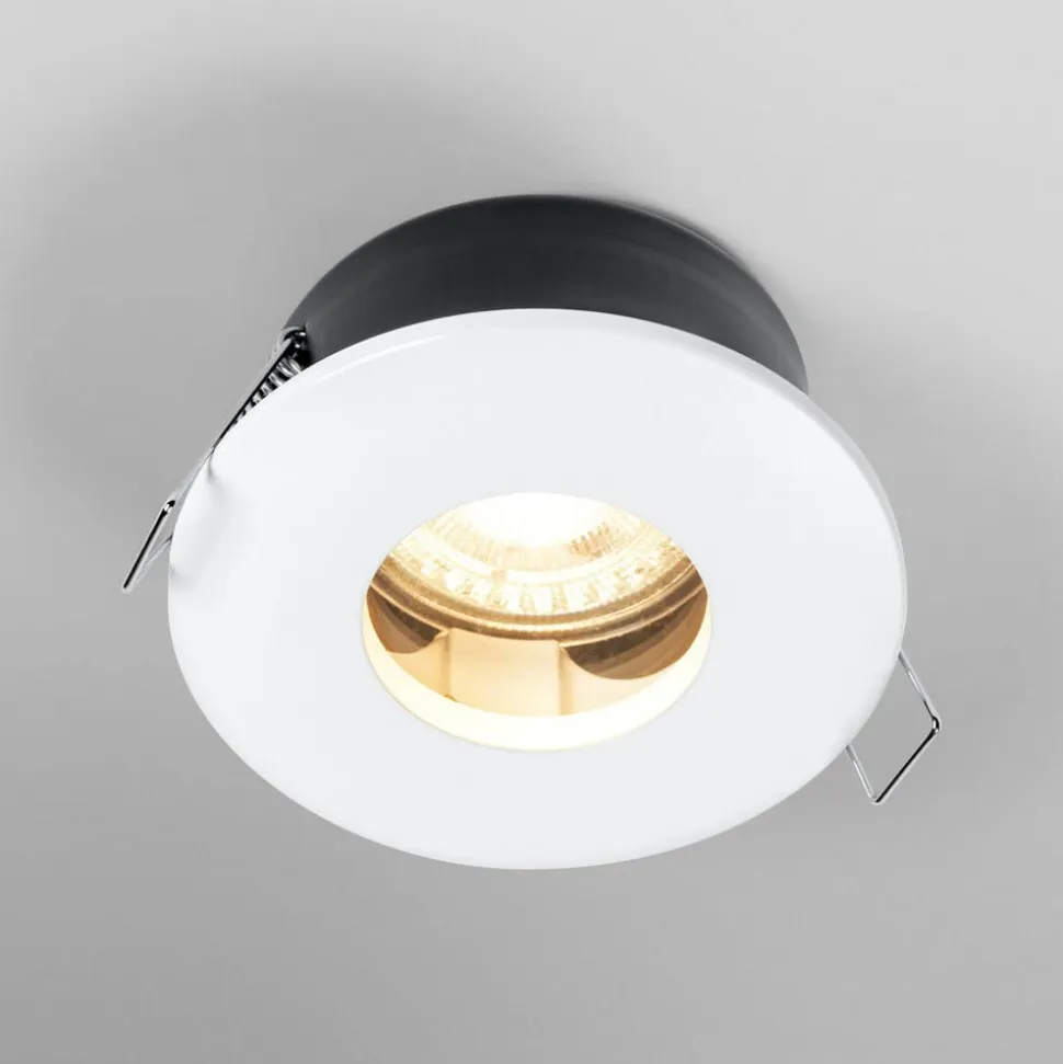 OSRAM LED-loftsindbygget spot RECESS, hvid Ø 9 cm IP65 GU10-LED