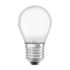 OSRAM LED-pære dråbe mat E27 3,8W 2700K 806lm