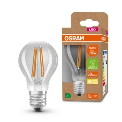 OSRAM LED-pære E27 A60 7,2 W 1.521lm 3.000 K klar