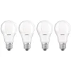 OSRAM LED-pære E27 Base Retro 9W mat, 4 stk 2.700K