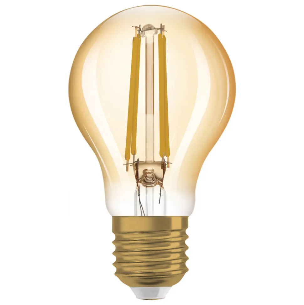 OSRAM LED-pære E27 Vintage 1906 6,5W 2.400K guld