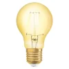 OSRAM LED-pære E27 2,5W 1906 Classic A 2.400K guld
