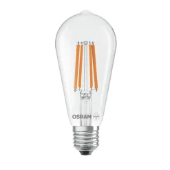 OSRAM LED-pære E27 2,2W Filament 2,700K