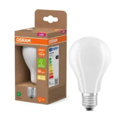 OSRAM LED-pære E27 11,6W mat 2.700K 2452lm