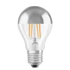 OSRAM LED-pære E27 6,5W Mirror sølv 2.700K