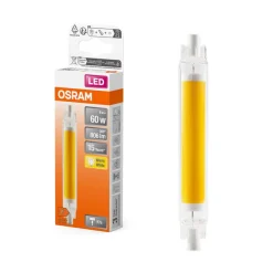 OSRAM LED-pære stang R7s 117,6 mm 8W 827 Slim Line