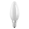 OSRAM LED-pære stearinlys mat E14 2,2W 4000K 470lm