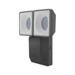 OSRAM LED-sensor-udendørs vægspot ENDURA PRO, grå, IP55