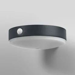 OSRAM LED-sensor-væglampe ENDURA STYLE TOSSA Solar 16 cm 830
