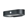 OSRAM LED-sensor-væglampe ENDURA STYLE SOLAR OVAL 20 cm 830