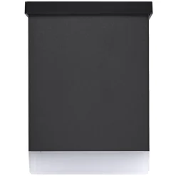OSRAM LED-solcelle-udendørs væglampe ENDURA STYLE QUADRO, grafit