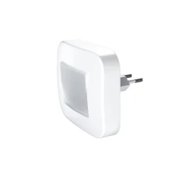 OSRAM LED-stikkontakt-natlampe LUNETTA HALL hvid plast