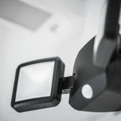 OSRAM LED-udendørs vægspot DOUBLE, sort 2 lyskilder, batteri