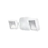 OSRAM LED-udendørs vægspot DOUBLE, 2 lyskilder, hvid, batteri
