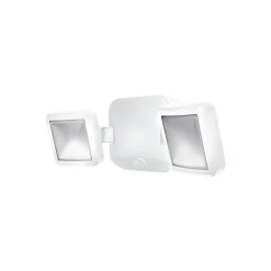 OSRAM LED-udendørs vægspot DOUBLE, 2 lyskilder, hvid, batteri