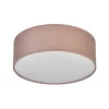 OSRAM loftlampe ORBIS PARIS, brun, Ø 30 cm, tekstil, E27