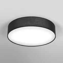 OSRAM loftlampe ORBIS PARIS, sort, Ø 48 cm tekstil E27