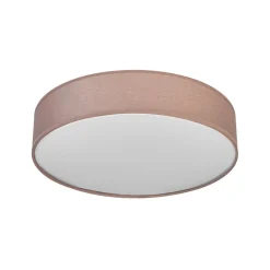OSRAM loftlampe ORBIS PARIS, brun, Ø 40 cm, tekstil, E27