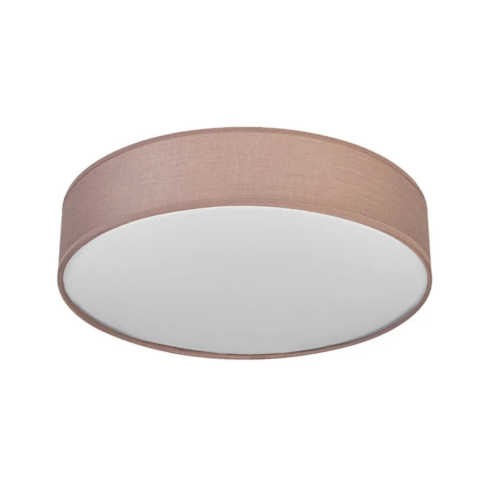 OSRAM loftlampe ORBIS PARIS, brun, Ø 40 cm, tekstil, E27