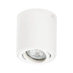 OSRAM loftspotter ROUND, hvid, Ø 8 cm, metal, GU10