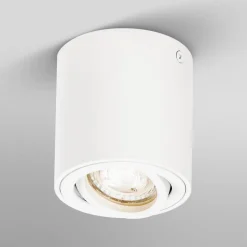 OSRAM loftspotter ROUND, hvid, Ø 8 cm, metal, GU10