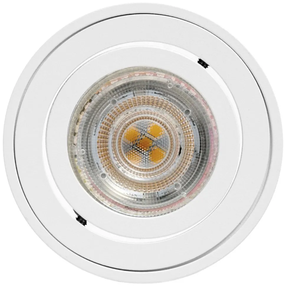 OSRAM loftspotter ROUND, hvid, Ø 8 cm, metal, GU10