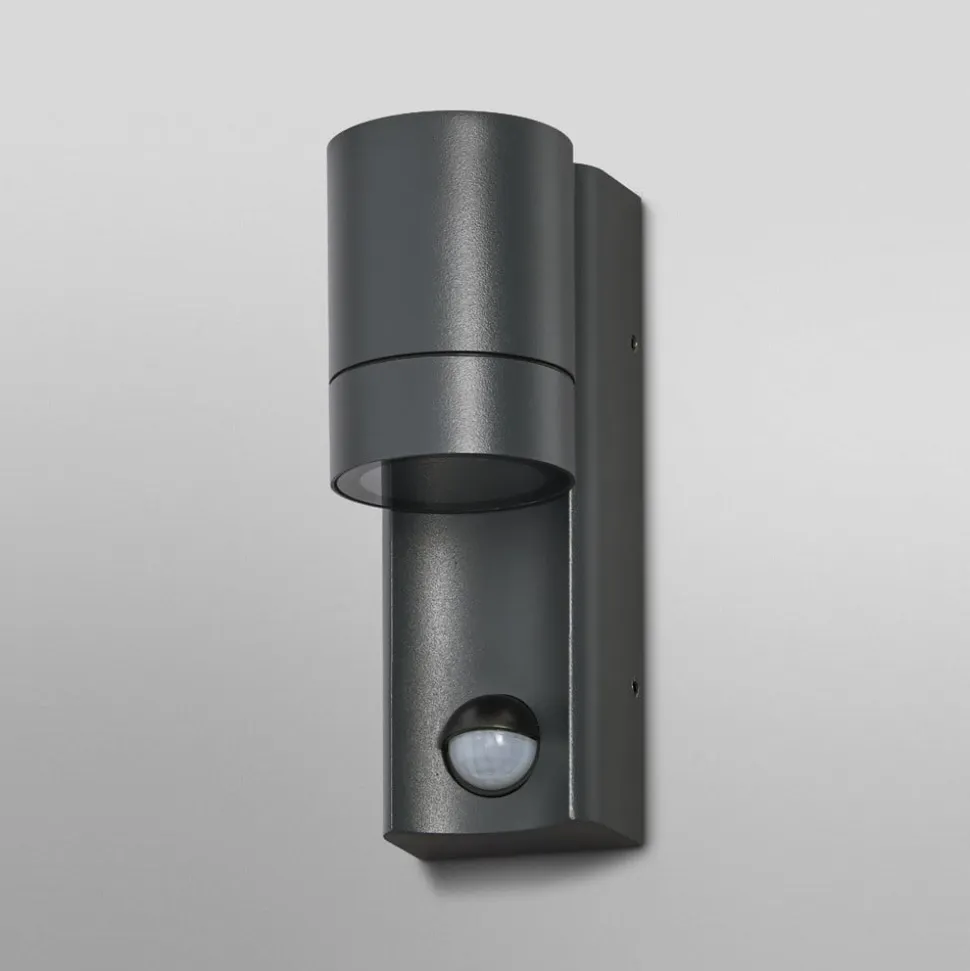 OSRAM Sensor-udendørs væglampe ENDURA CLASSIC ISIDOR mørkegrå