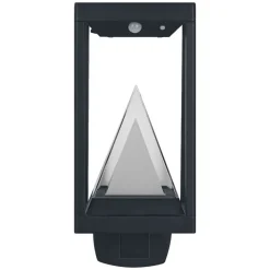 OSRAM SMART+ LED-solcellelampe til udendørs væglampe ALPS, sort Sensor