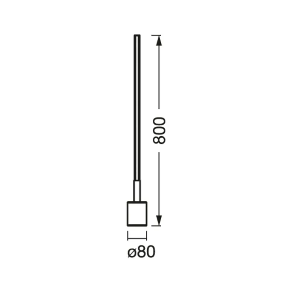 OSRAM SMART+ WiFi LED-gulvlampe CORNER SLIM, hvid, RGB, CCT
