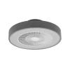 OSRAM SMART+ WiFi LED-loftventilator CYLINDER, grå, støjsvag