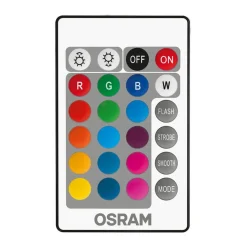 OSRAM Star LED-pære E27 9,4 W+ fjernbetjening mat