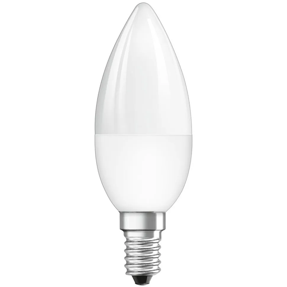 OSRAM Star+ LED-pære E14 4,2 W kerte mat fjernbet.