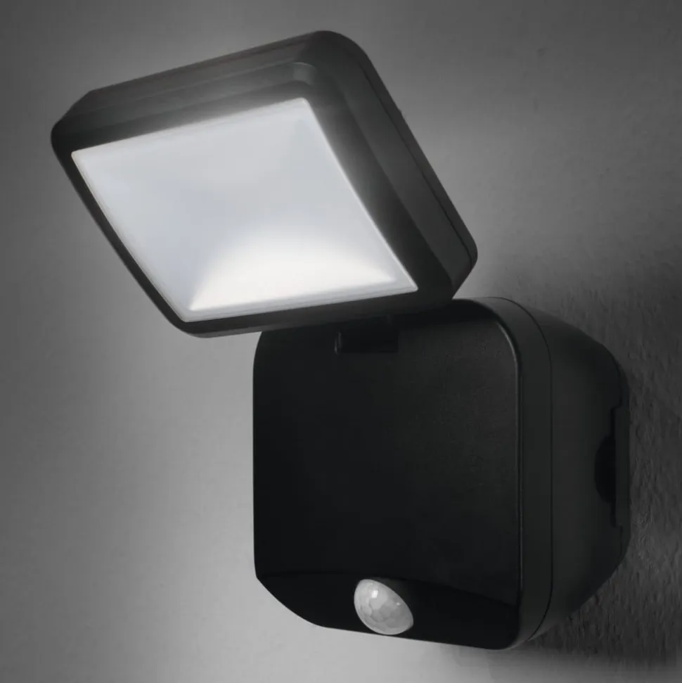 OSRAM udendørs LED-spot DOUBLE 1 lyskilde sort Sensor Batteri