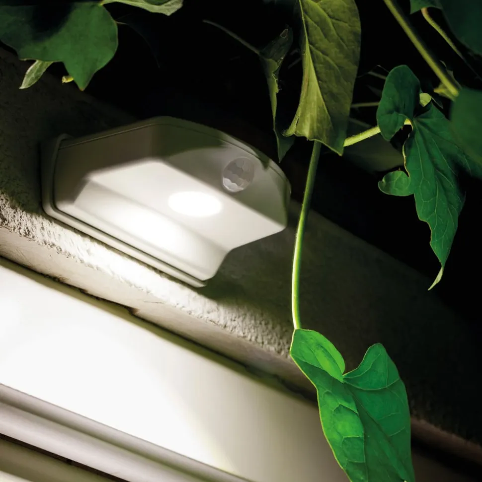 OSRAM udendørs LED-væglampe DOORLED DOWN, hvid, sensor, batteri