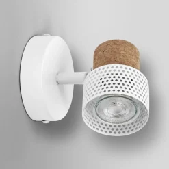 OSRAM vægspot CORK, hvid, 1 spot, GU10-LED, 927, dæmpbar