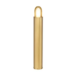 Paignton vejlampe af rustfrit stål, messing