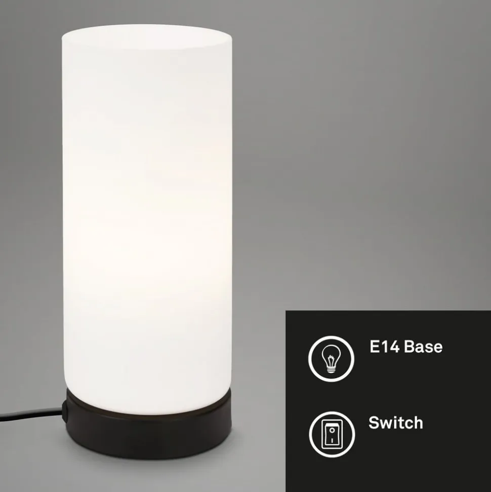 Paipa bordlampe, sort