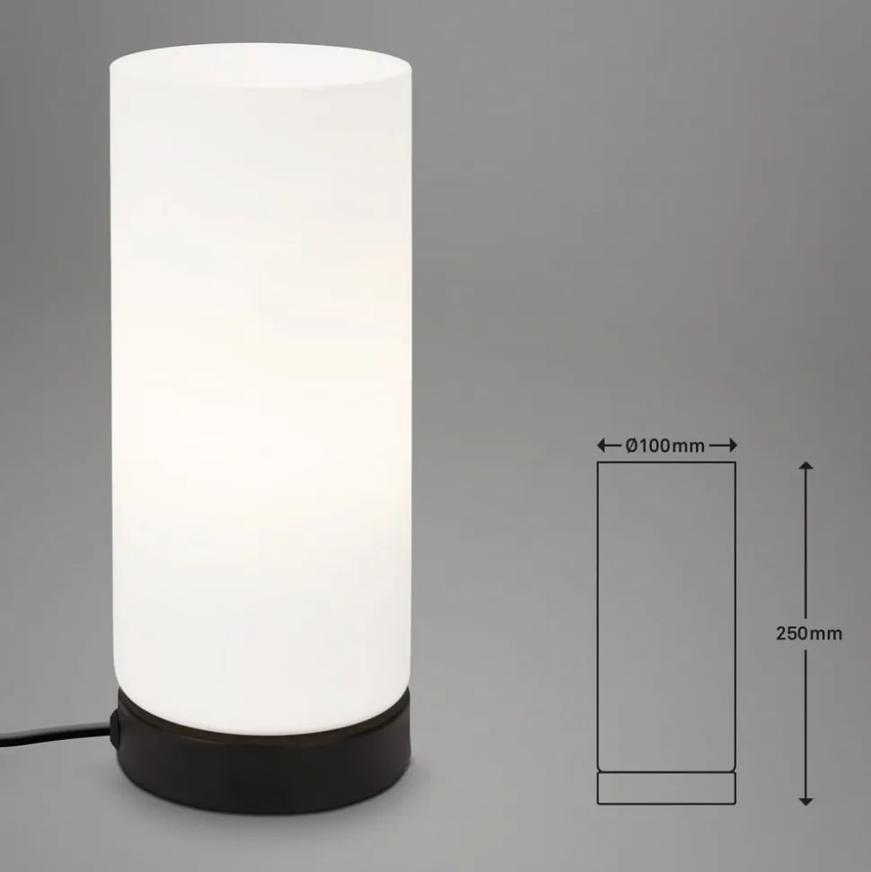 Paipa bordlampe, sort