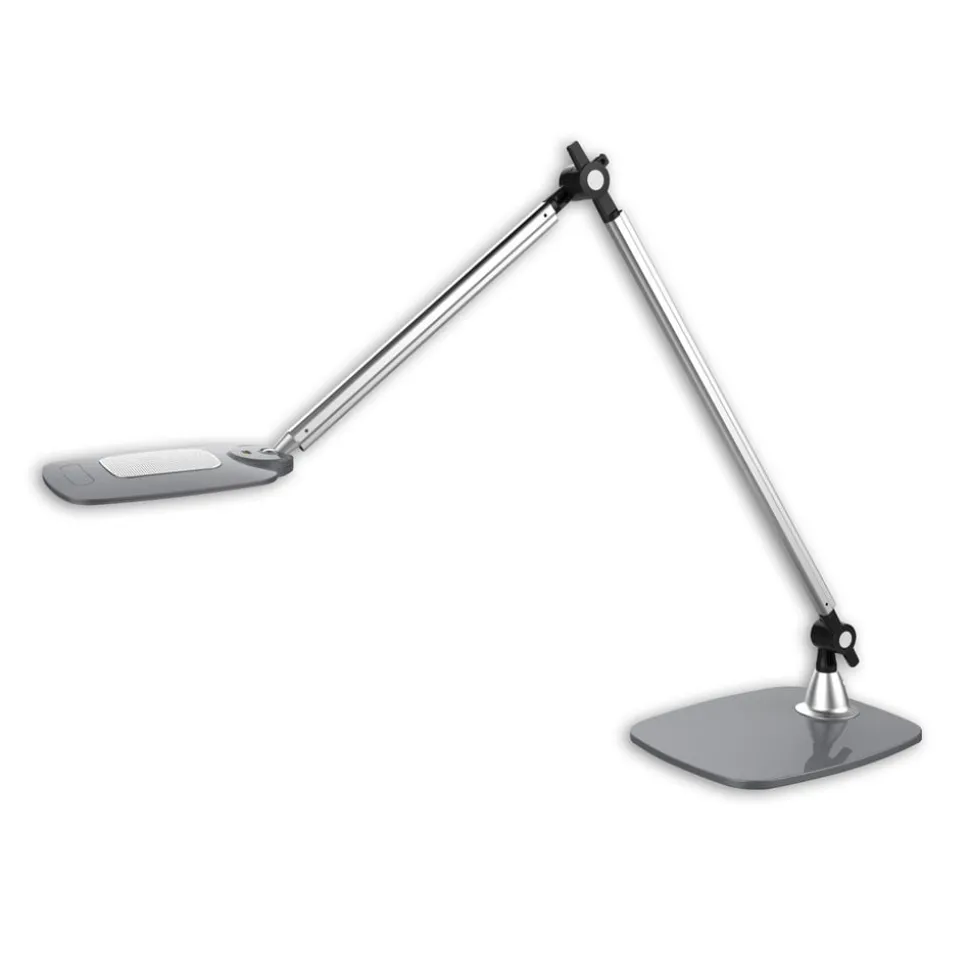Pattaya LED-bordlampe, sølvgrå led, dim CCT