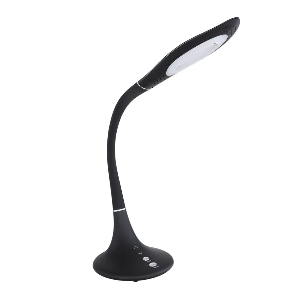 Pattaya LED-bordlampe, sort, kan dæmpes, CCT