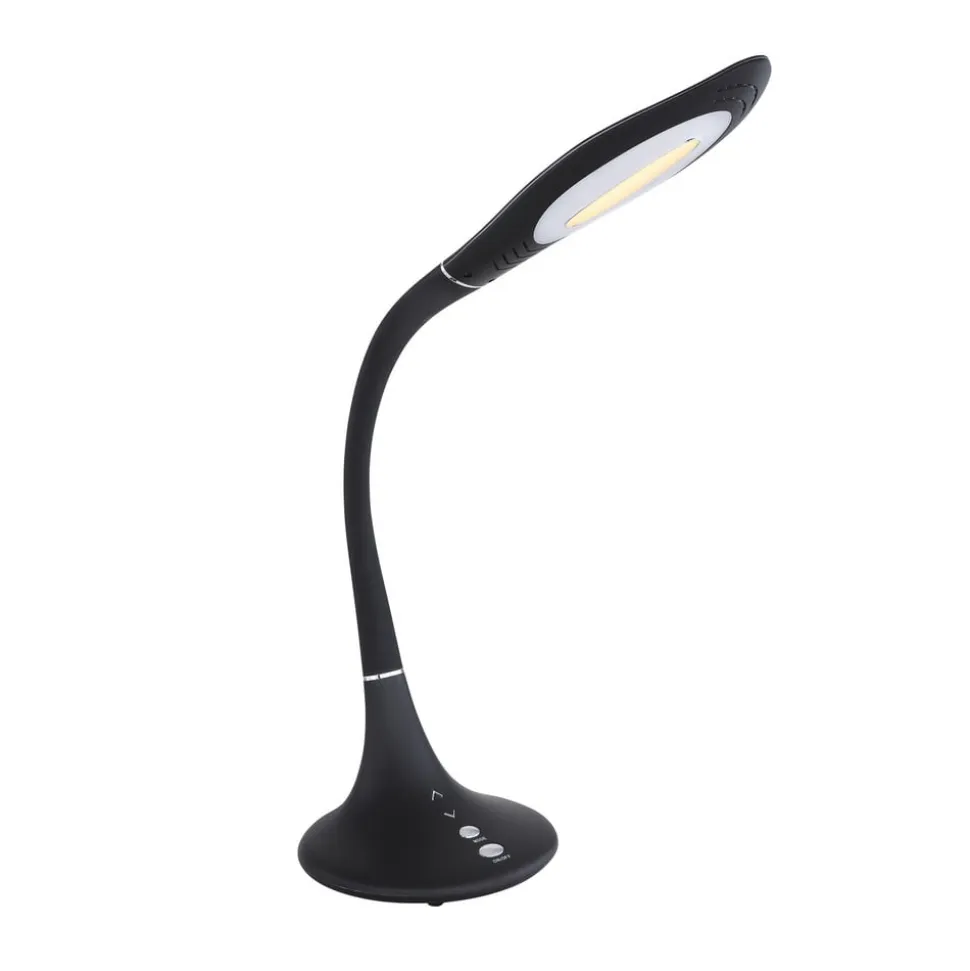 Pattaya LED-bordlampe, sort, kan dæmpes, CCT