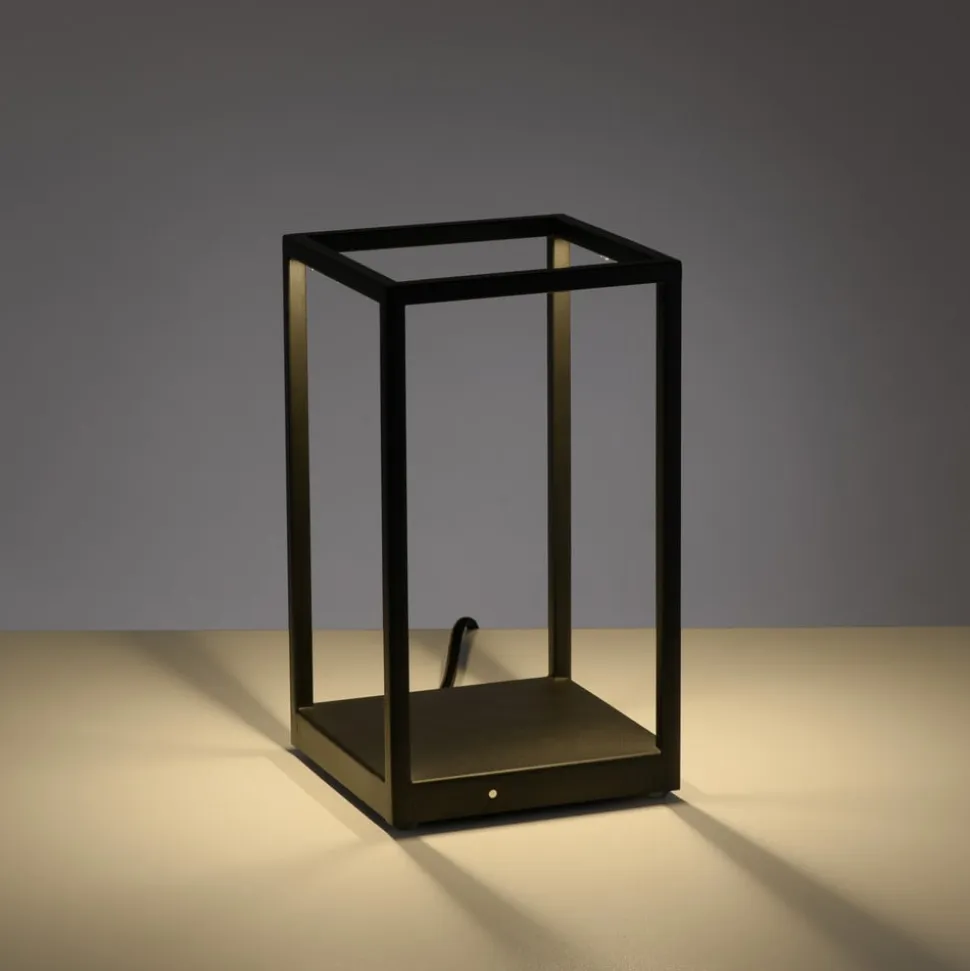 Paul Neuhaus Contura LED-bordlampe i sort
