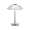 Paul Neuhaus Enova bordlampe, stålfarvet