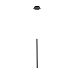Paul Neuhaus Flute LED-hængelampe 1 lyskilde sort