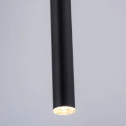 Paul Neuhaus Flute LED-hængelampe 1 lyskilde sort