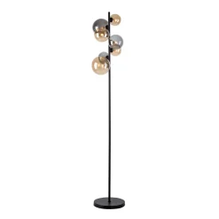 Paul Neuhaus gulvlampe Popsicle, glas, 155 cm høj, G9