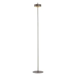 Paul Neuhaus LED-gulvlampe Q-Rotate mørkebrun 140 cm