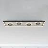 Paul Neuhaus LED-loftlampe Dune, 100 cm, sort, CCT, dæmpbar.
