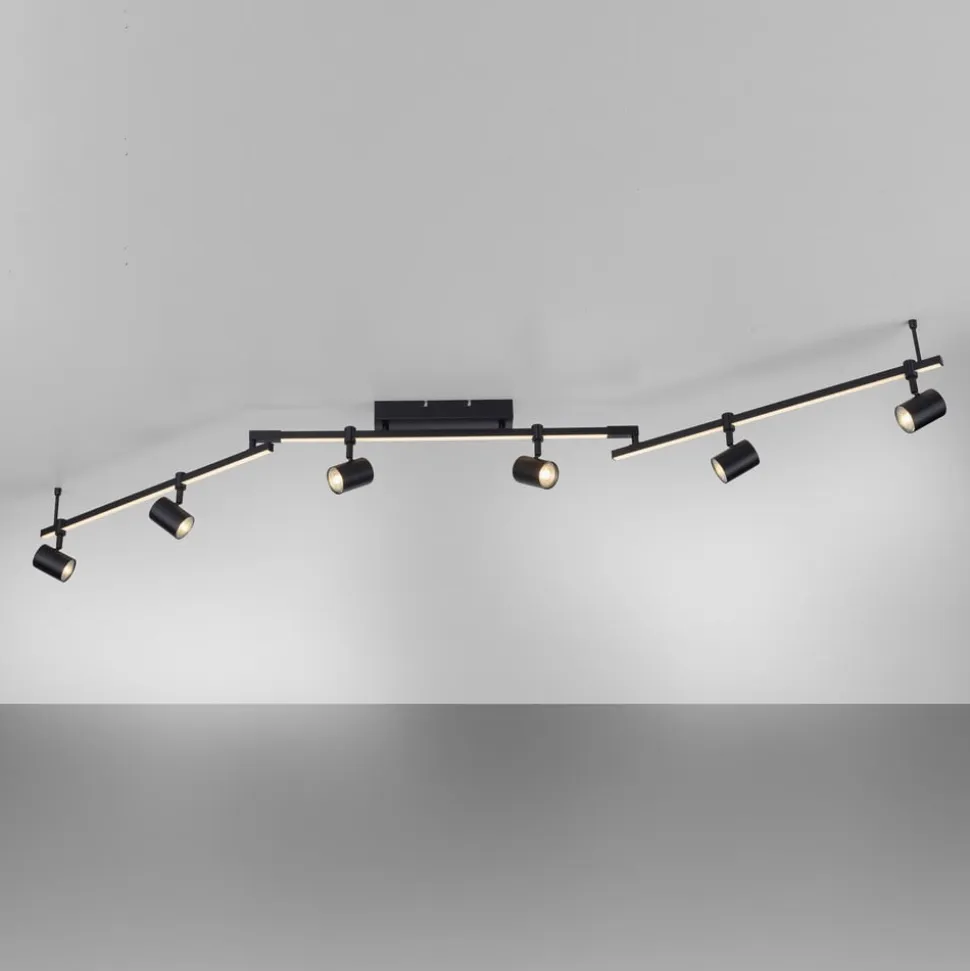 Paul Neuhaus LED-loftspot Barik, 188 cm, justerbar
